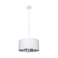 lampara colgante lino reflect blanco