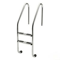 escalera piscina salina aisi 316l antideslizante anodo flexinox - 2 696mm