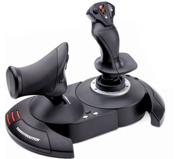 THRUSTMASTER T.Flight Stick X Joystick & Throttle - Black, Black