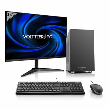 VolttierPC PC Oficina Completo Intel Core i7 12700K/64GB/1TB SSD/Monitor 24