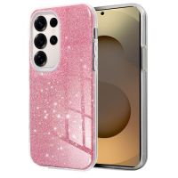 cool carcasa glitter rosa para samsung galaxy s25 ultra