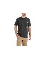 camiseta carhartt k87 pocket ss t-shirt hombre carbon heather
