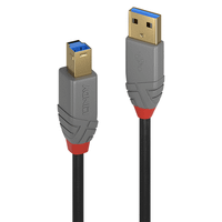 2m usb 32 type a to b cable anthra line