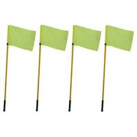 juego de 4 banderines corner flexible