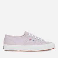 superga womens 2750 lamew metalic canvas trainers - uk 3