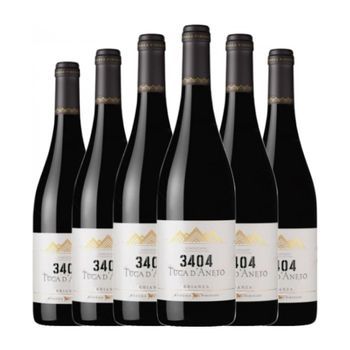 Vino Tinto 3404 Tuca D'aneto Somontano Crianza 75 Cl 14.5% Vol. (pack De 6 Unidades)