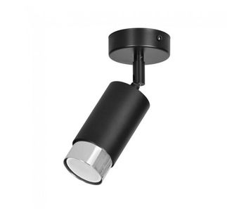 Foco de techo orientable mura negro/cromo marca wonderlamp