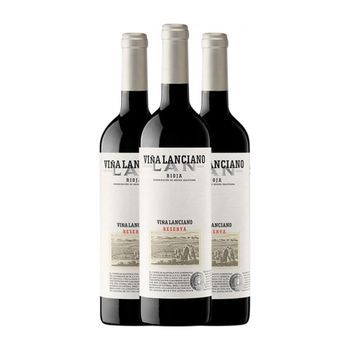 Lan Vino Tinto Viña Lanciano Rioja Reserva 75 Cl 13.5% Vol. (pack De 3 Unidades)