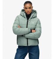 superdry para mujer w5012140a chaqueta hooded spirit sports verde m casual poliester