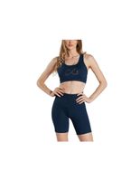 mallas cortas ditchill alive mujer azul medianoche