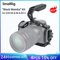 smallrig black mamba eos r5c rccamara cage con abrazadera de cable y kit de mango superior para camara canon eos r5 y r5c y r6 32333234