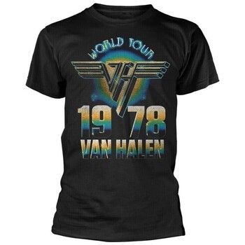 Van Halen Camiseta World Tour '78 para mujer