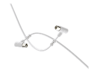 reacondicionado seminuevo muy bueno cable de antena - isy isa-9034 15m macho-hembra 100db blanco