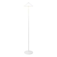 lampara de pie led recargable zafferano pina xxl - 6 w ip65 regulador tactil cabezal magnetico diseno moderno para interior y exterior - blanco