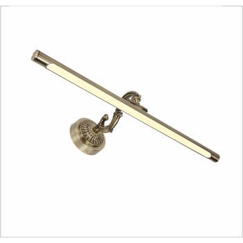 Aplique Led 12w, Metalico, Luz Cálida 3000k, Articulado, 55cm, Bronce Envejecido