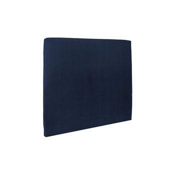 Cabecero Tapizado 180 Cm - Tela Terciopelo Azul Océano