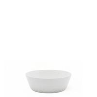 juego de 4 platos de porcelana blanca d20