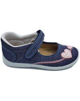 de VULCA-BICHA ZAPATILLA VELCRO NINA MARINO