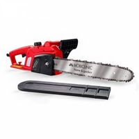 motosierra electrica enchufable mobiclinic motor 1800w con asa 7500rpm roja cadena de corte de precision timberpro