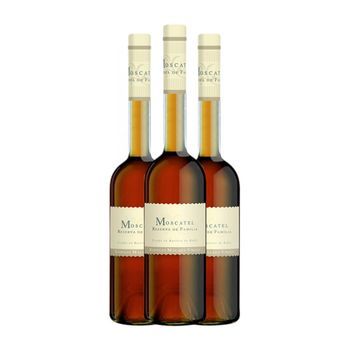 Málaga Virgen Vino Dulce Familia Sierras Reserva Botella Medium 50 Cl 15% Vol. (pack De 3 Unidades)