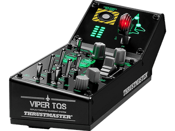 Palanca metálica - Thrustmaster Viper Panel, Negro