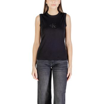 Calvin Klein Jeans Camiseta tirantes Sl CK Logo Muscle Te LV047C852G para mujer