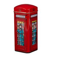 telephone box tin 14 teabags