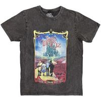 the wizard of oz camiseta yellow brick road para hombre