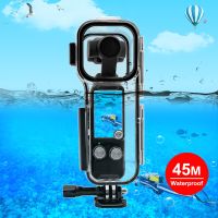 puluz para dji osmo pocket 3 cubierta de buceo 45m carcasa impermeable subacuatica funda de buceo