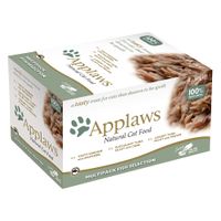 applaws cat pot mixed multipack 60g - fish selection 8 x 60g