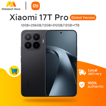 Versión Global Xiaomi 17T Pro Smartphone MediaTek Dimensity 9500 7000mAh 100W Cámara de 50MP con OIS Pantalla de 6.83