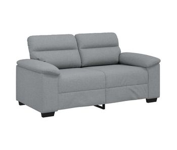 Sofá de 2 plazas - sofá de salón de tela gris claro 120 cm