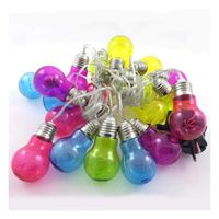 guirnalda led 20 bombillas de colores 3w