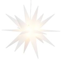 lampara de navidad con led plegable blanca 57 cm vidaxl