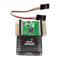 conversor de senal decodificador 16ch sbus a pwmppm para receptor futaba frsky