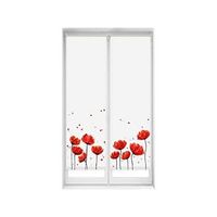 pack x 2 estores enrollables translucidos easyfix sin herramientas - estores tamano 45x150 - estor modelo amapola - estor sin taladrar  blindecor