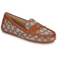 coach mocasines sculpted c signature textile jacquard driver para mujer