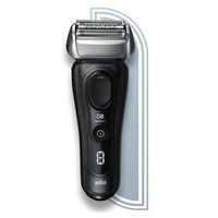 braun series 8 8460cc wetdry maquina de afeitar de laminas recortadora negro