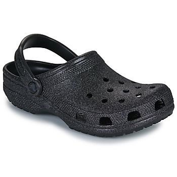 Crocs Zuecos Classic Glitter Clog para mujer