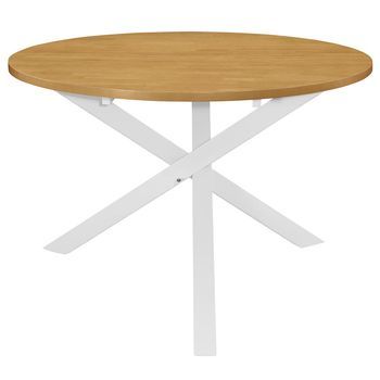 Mesa De Comedor | Mesa De Cena Blanca 120x75 Cm Mdf