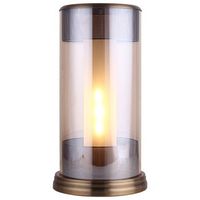 lampara de mesa lumineca panbat 24x45 cm champan