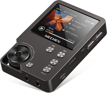Reproductor MP3, Reproductor de Música Digital Hi-Fi Portátil de Alta Definición DSD sin Pérdidas con Tarjeta de Memoria de 64 GB, Admite hasta 256 GB