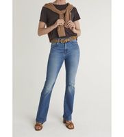 pepe jeans para mujer pl20473354vc jeans flare dion azul 2832 casual algodon denim