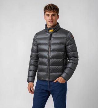 Parajumpers para hombre. 26WMPMPUSX12 Chaqueta Dillon gris oscuro (M), Casual, Poliéster