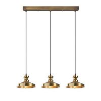 lampara de techo berceste-182vintage-s1 oro cobrizo metal 72x22x109 cm