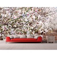 fotomural vinilo almendro floreciendo 500 x 300 cm