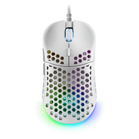 mars gaming raton gaming ligero rgb blanco