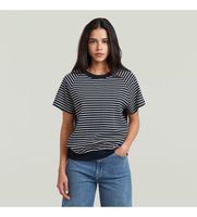 g-star para mujer d24512-d979-d517 camiseta raglan negro 3332 casual algodon manga corta