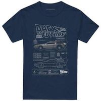 back to the future camiseta tv26537 para hombre