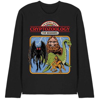 Steven Rhodes Camiseta manga larga Cryptozoology For Beginners para mujer